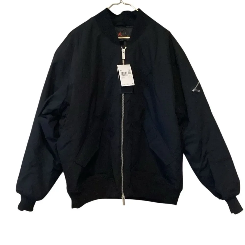 NWT Nike Air Jordan Essentials Renegade Bomber Jacket HF9325-010 $275 Sz XXL